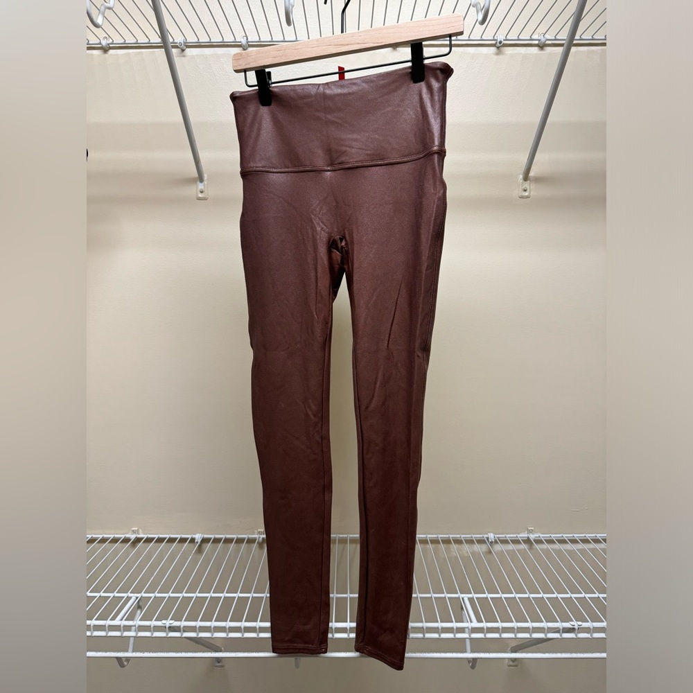 Spanx faux leather leggings